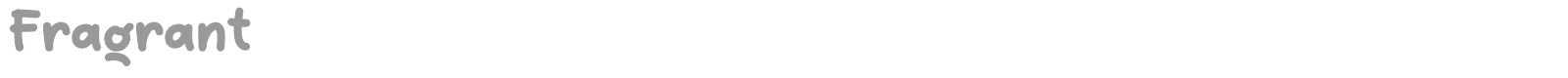Fragrant font preview
